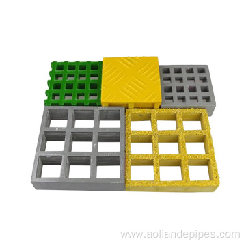 FRP Fiberglass Walkway Floor Sheet Molded Grating